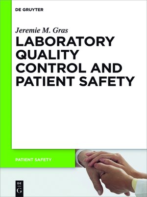 cover image of Laboratory Quality Control and Patient Safety